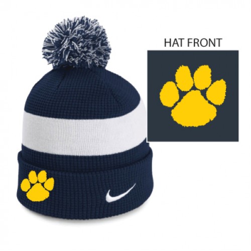 Nike Pom Beanie (Navy)